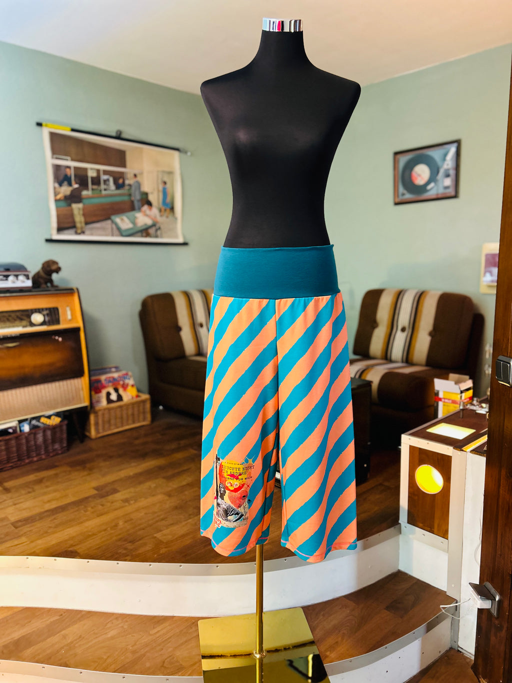 Culotte-Wohlfühlhose Stripes
