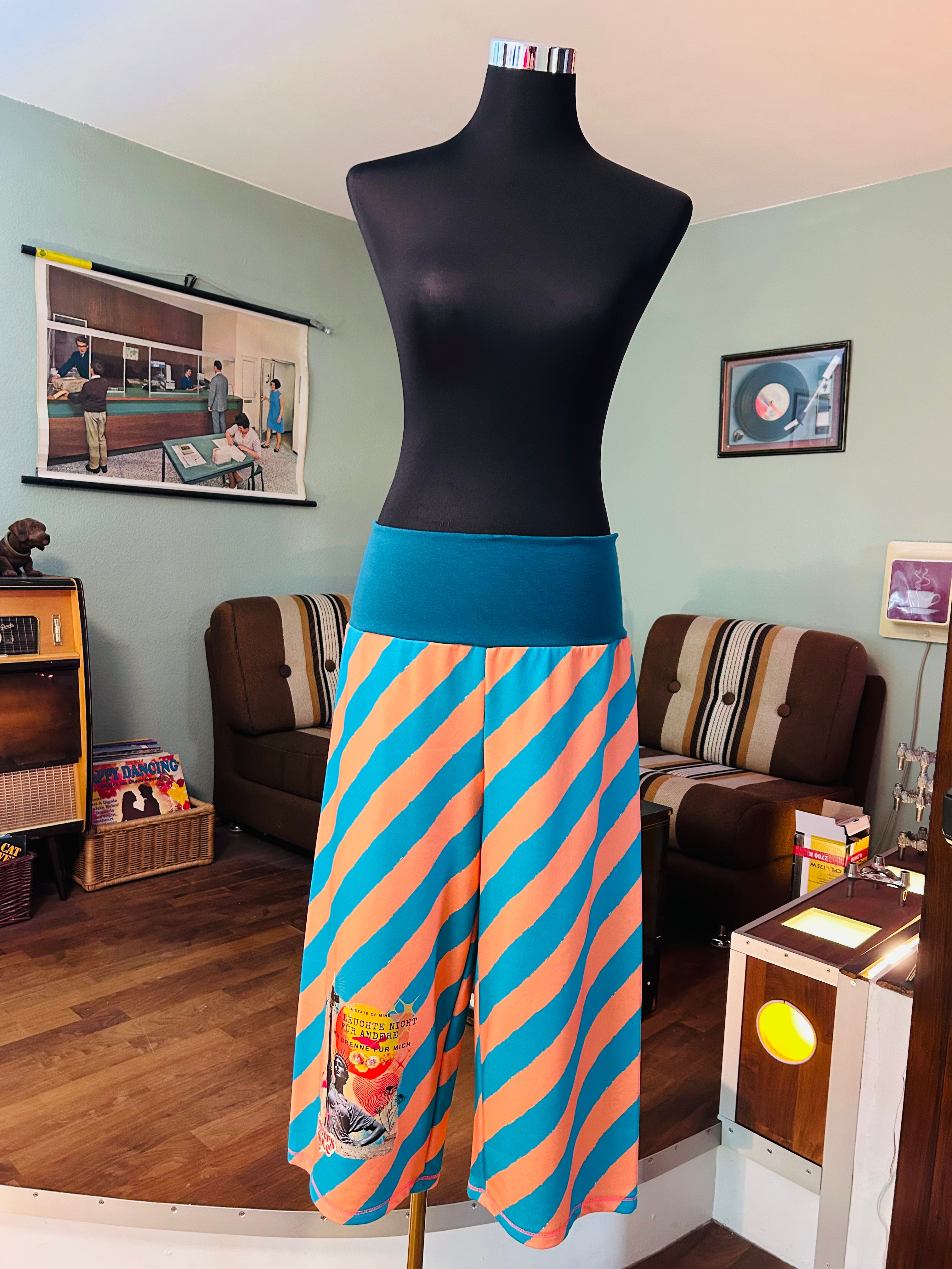 Culotte-Wohlfühlhose Stripes
