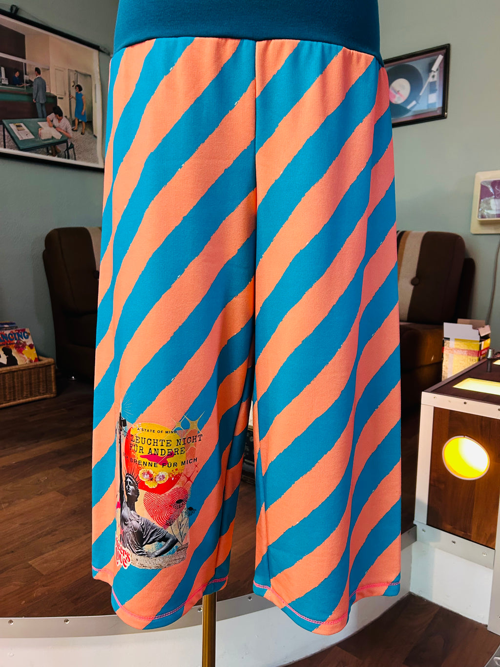 Culotte-Wohlfühlhose Stripes
