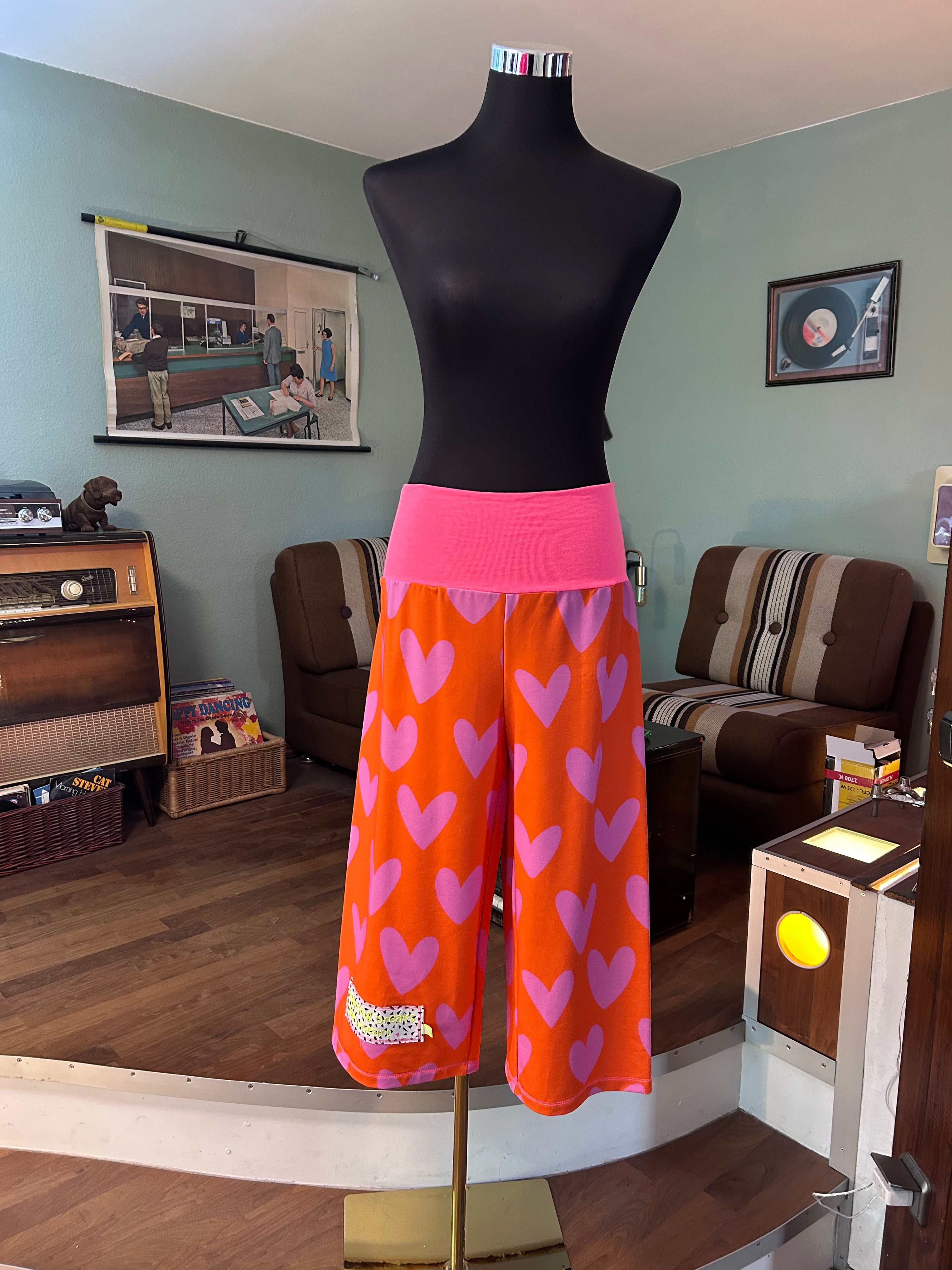 Culotte-Wohlfühlhose Herzchen 🩷🧡🩷