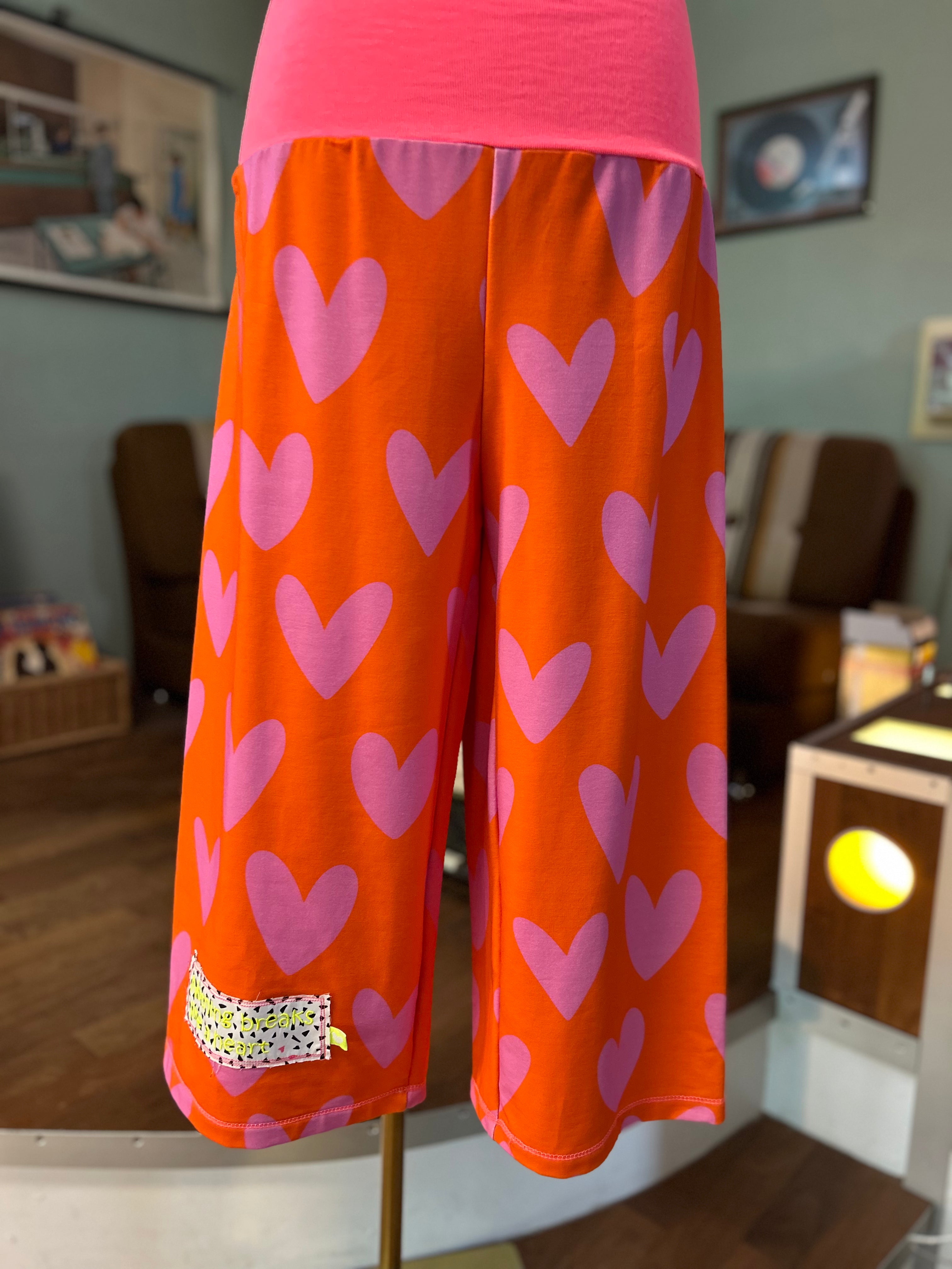 Culotte-Wohlfühlhose Herzchen 🩷🧡🩷