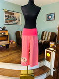 Culotte-Wohlfühlhose Good Girls dance outside the rules - Sterne auf Rosa Retro