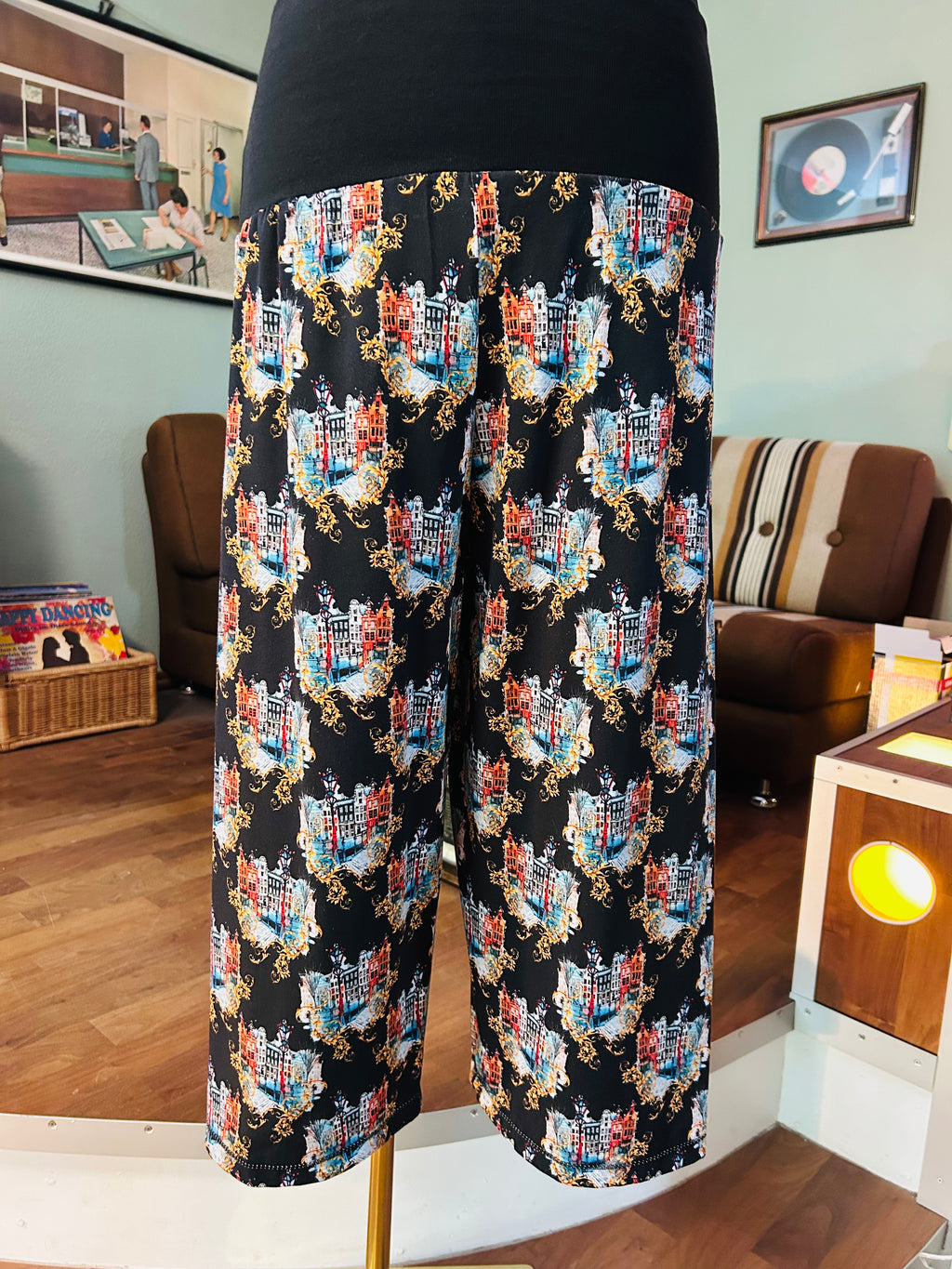 Culotte-Wohlfühlhose Häuser Amsterdam