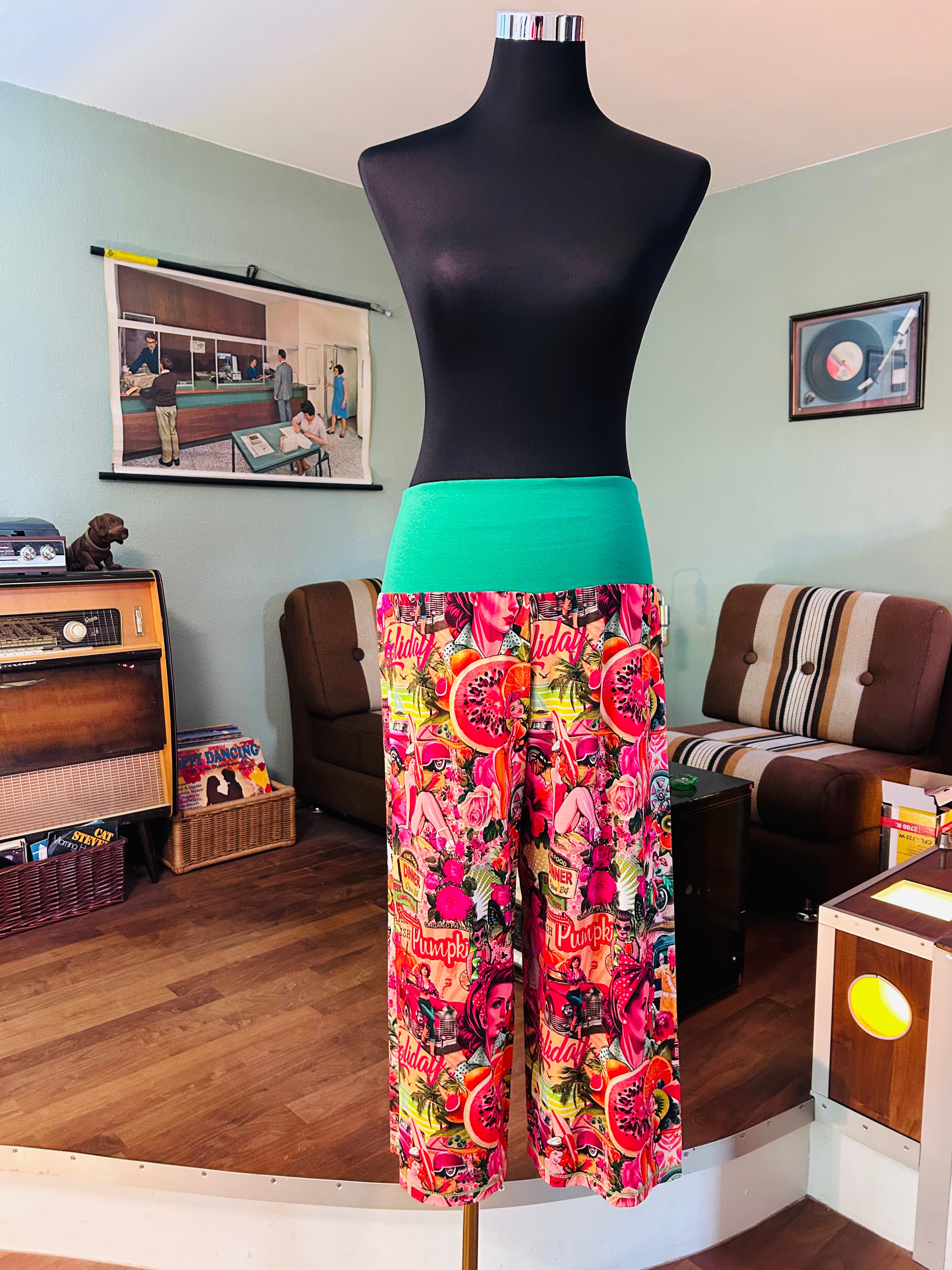 Culotte-Wohlfühlhose Retro Girls Route 66