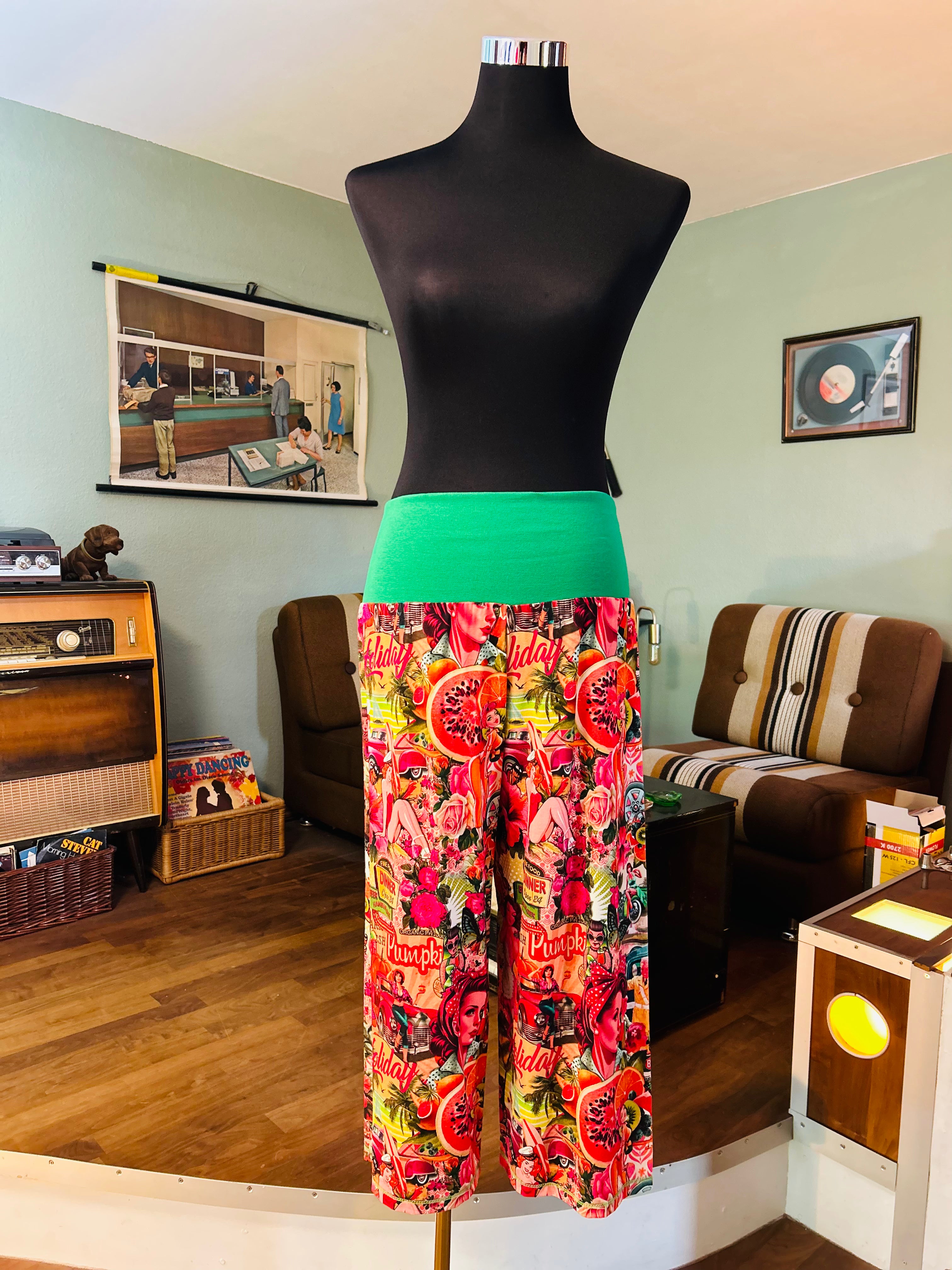 Culotte-Wohlfühlhose Retro Girls Route 66