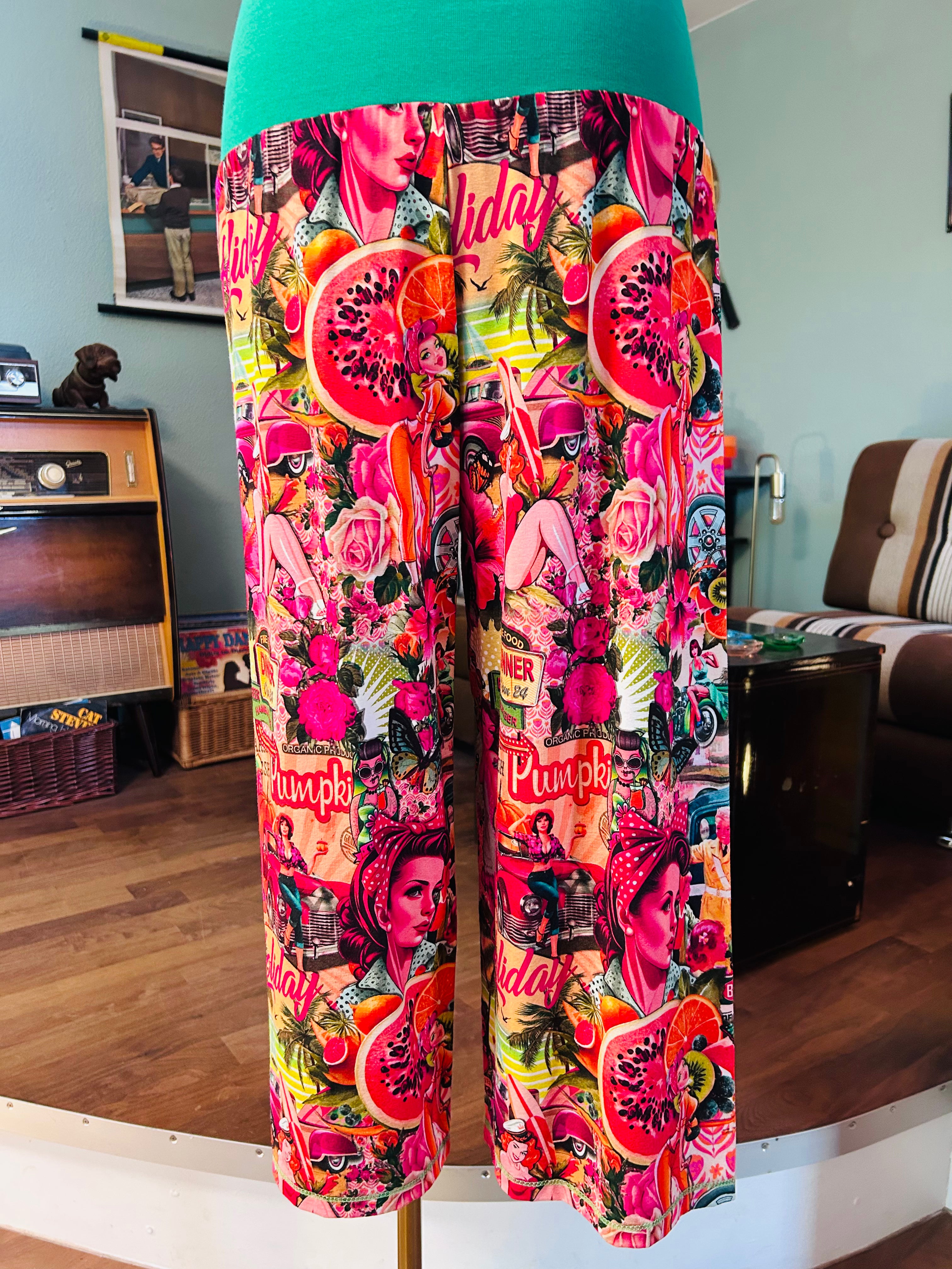 Culotte-Wohlfühlhose Retro Girls Route 66