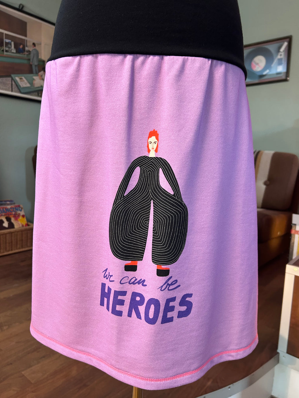 Rock "we can be heroes" mit Leo🩷🧡
