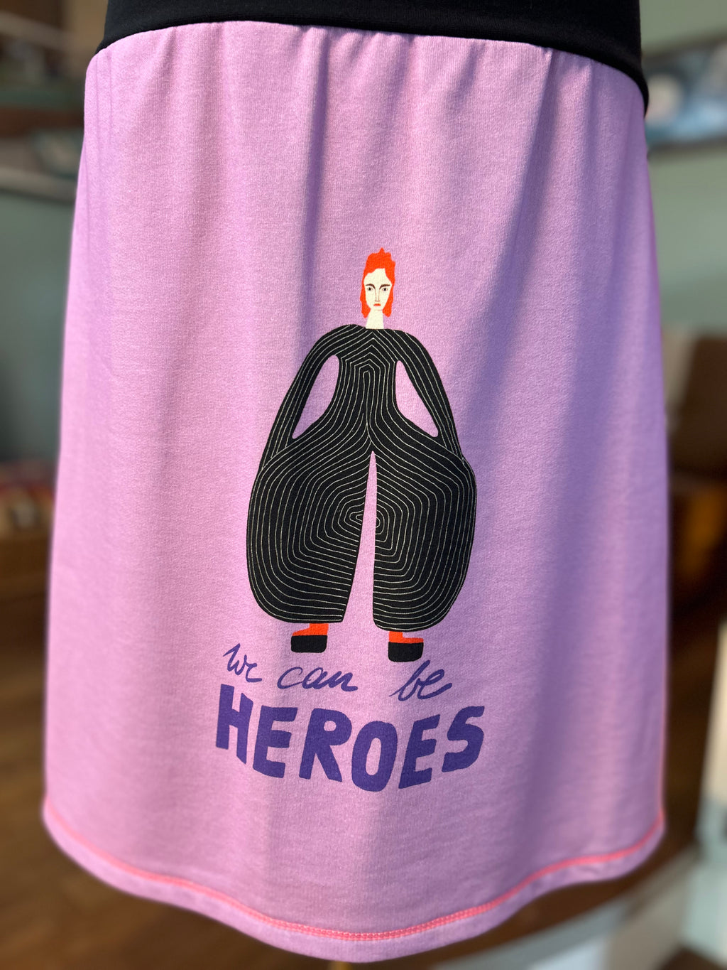 Rock "we can be heroes" mit Leo🩷🧡