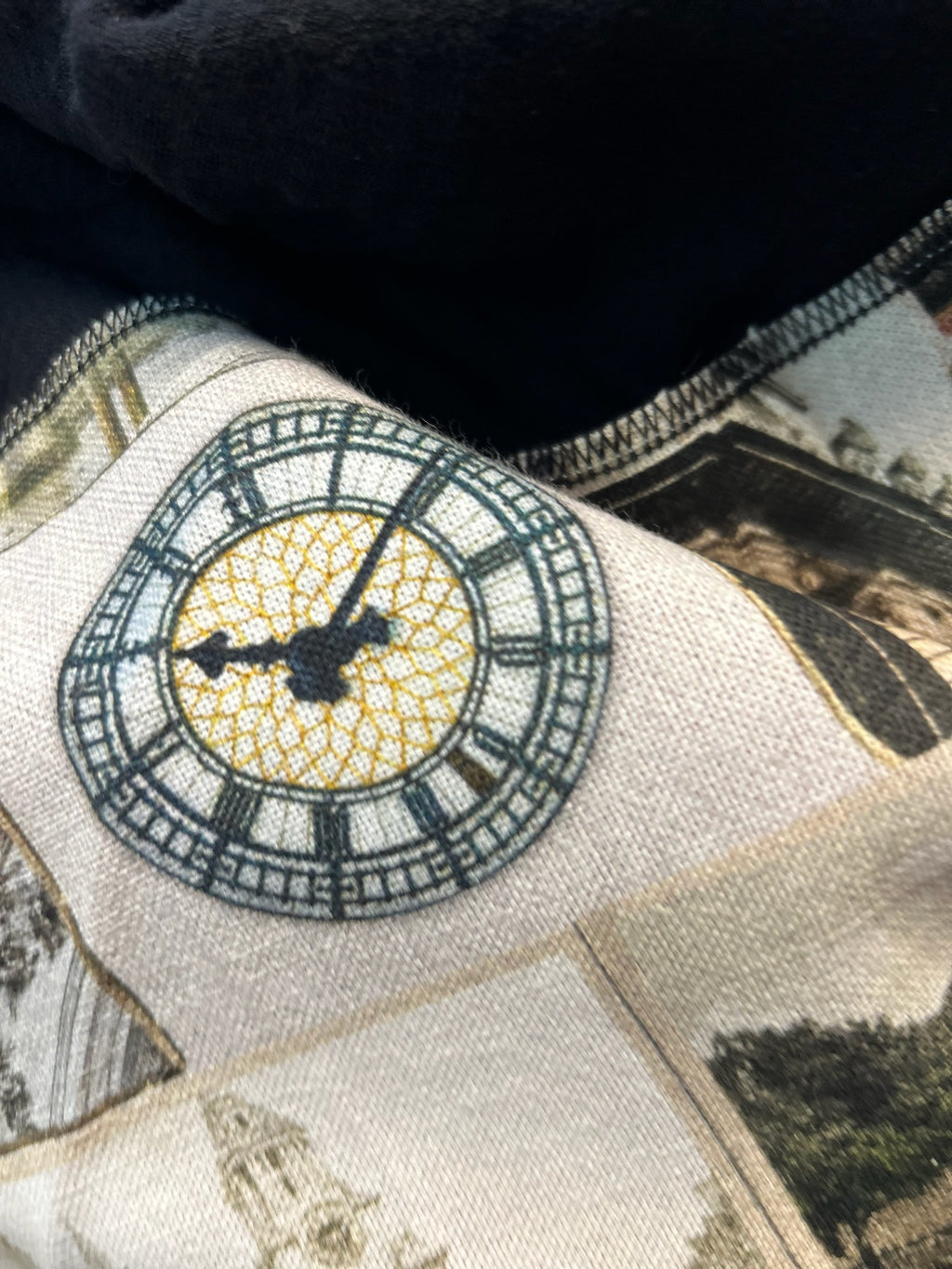 City-Musselin-Schal mit London-Motiv "Berufs-Jugendlich"🏙️🚌